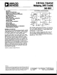Datasheet DAC-8841 manufacturer Analog Devices